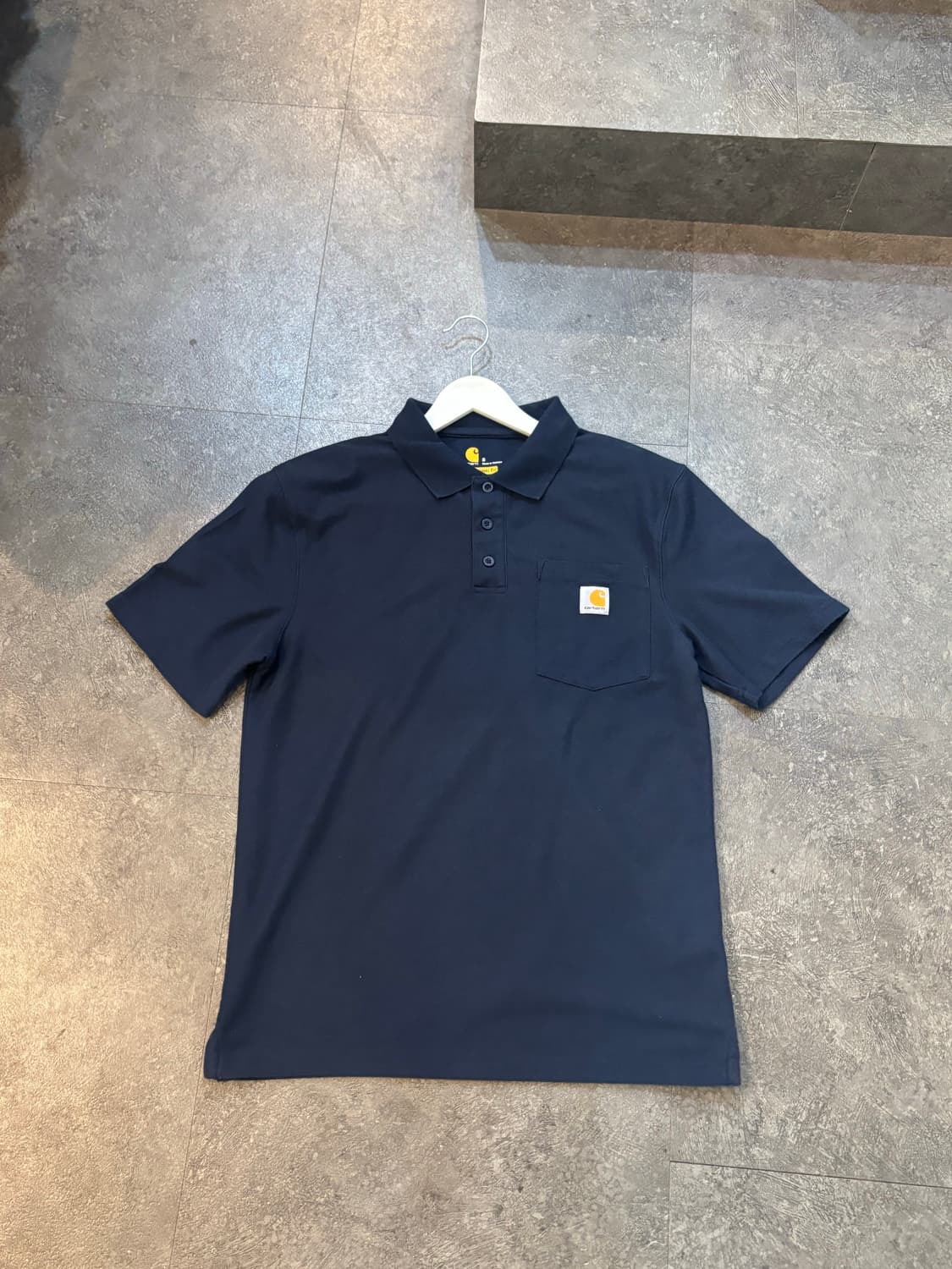 칼하트 오리지널 핏 PK 반팔 카라티 S사이즈 상품이미지2