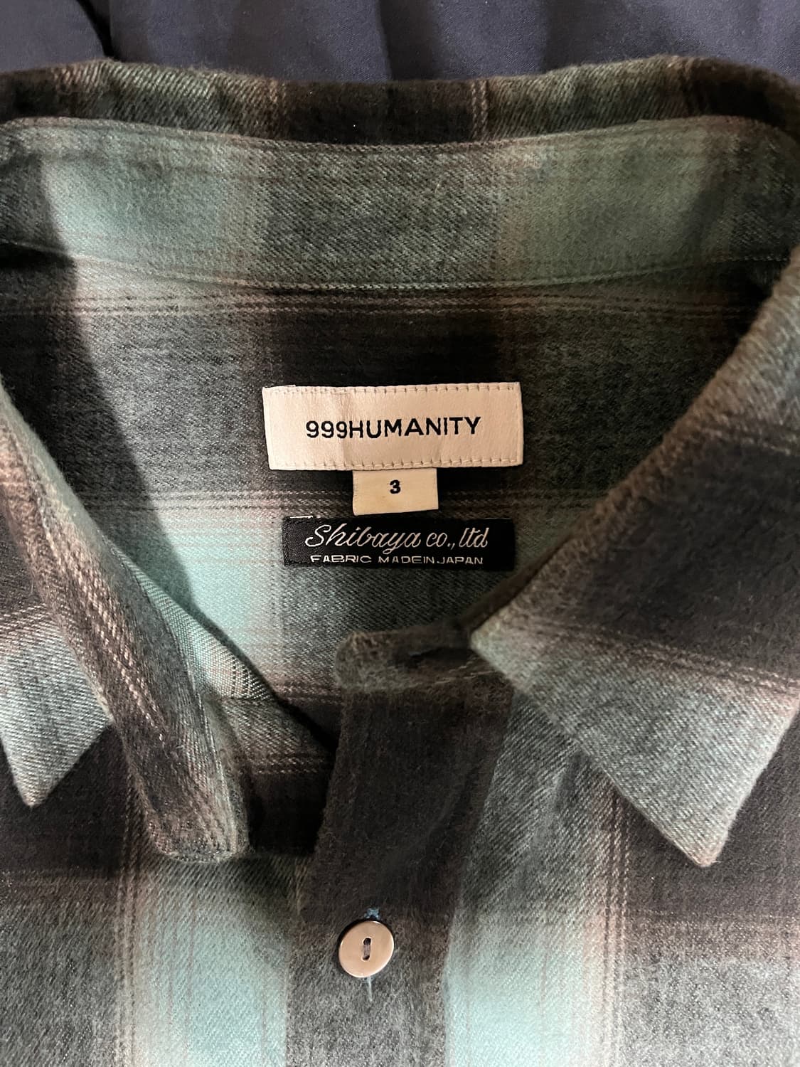 999휴머니티 이지 체크 셔츠 v5 3size 상품이미지4