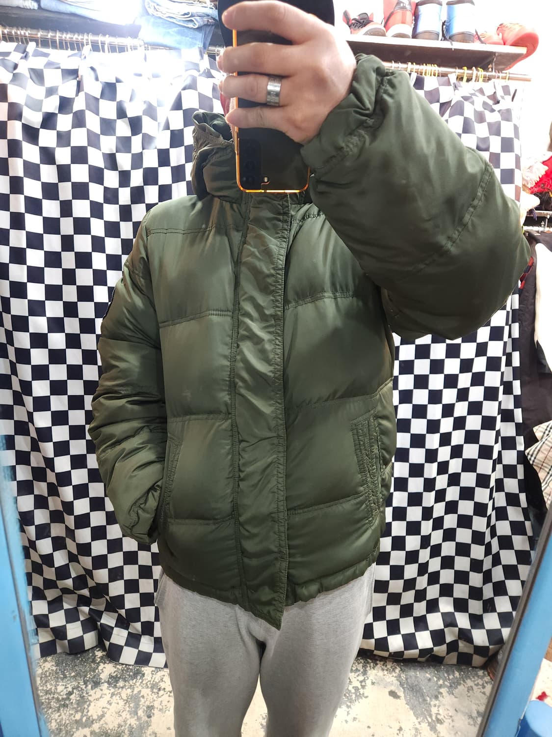 아베크롬비 캠쉘 오리털 패딩점퍼 푸퍼

 상품이미지7