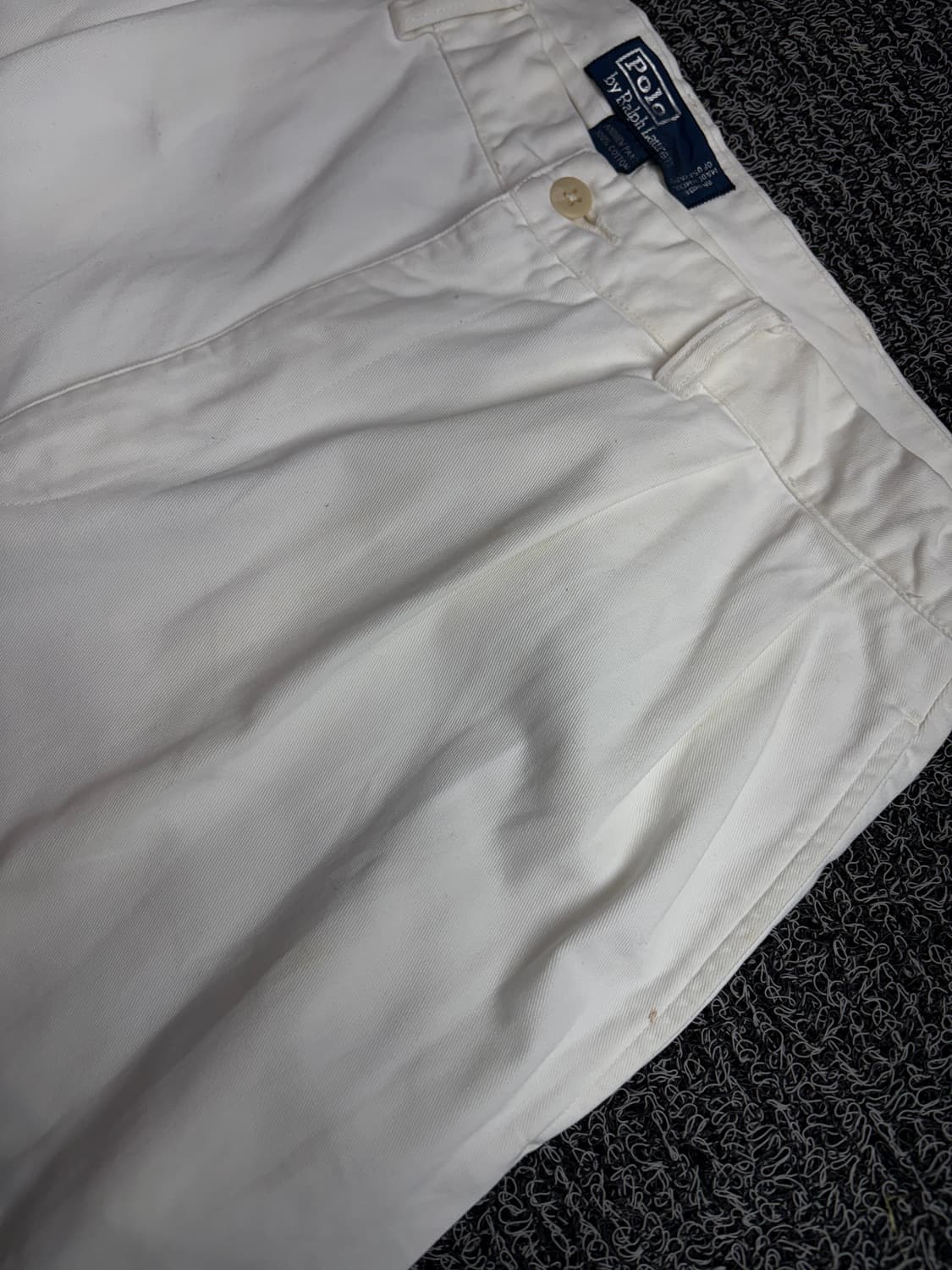 폴로 랄프로렌 오버핏 치노 팬츠 화이트 2579 상품이미지4