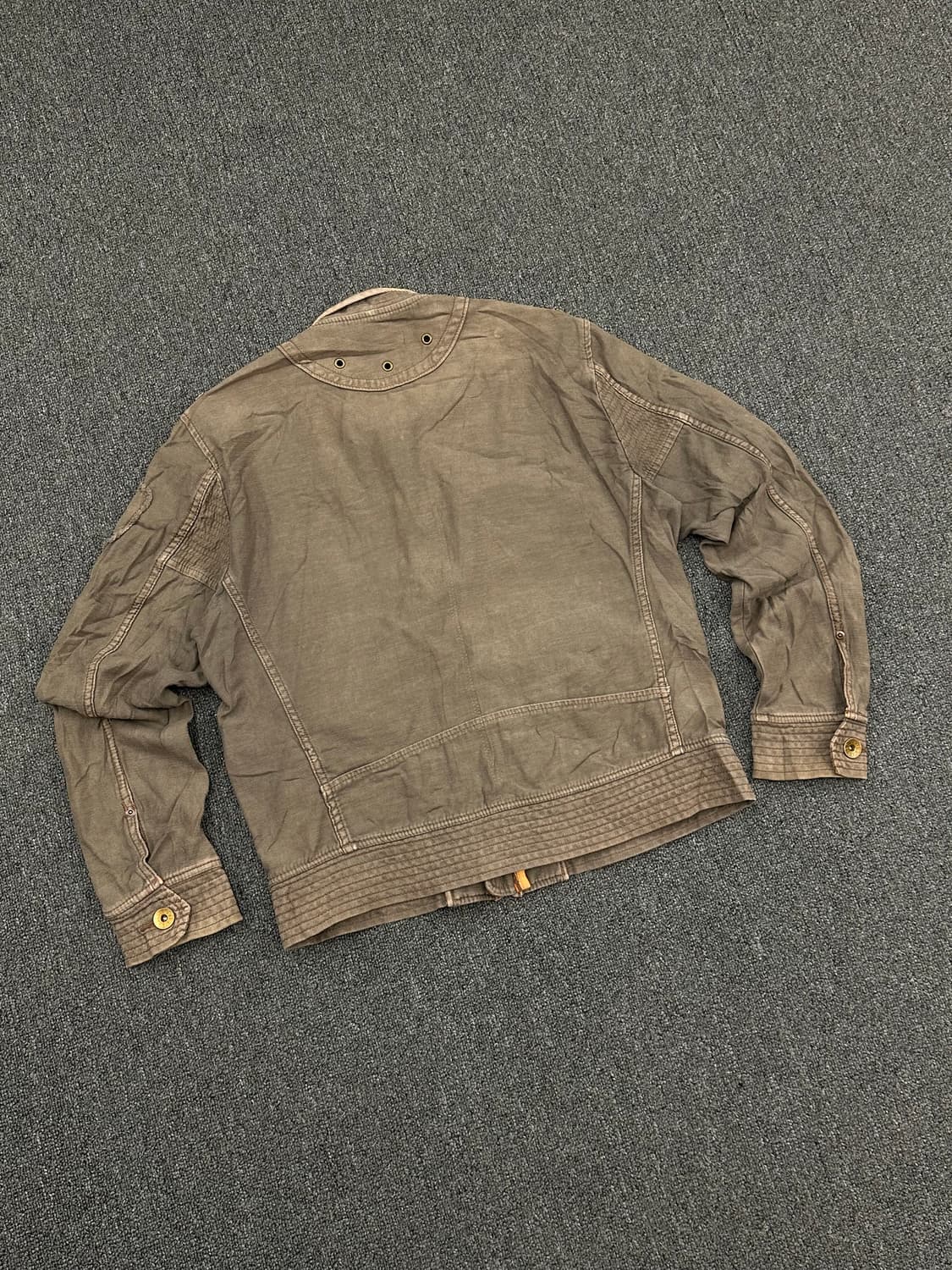 L)에드윈 플라이트 포켓 디테일 빈티지 야상 자켓 상품이미지5