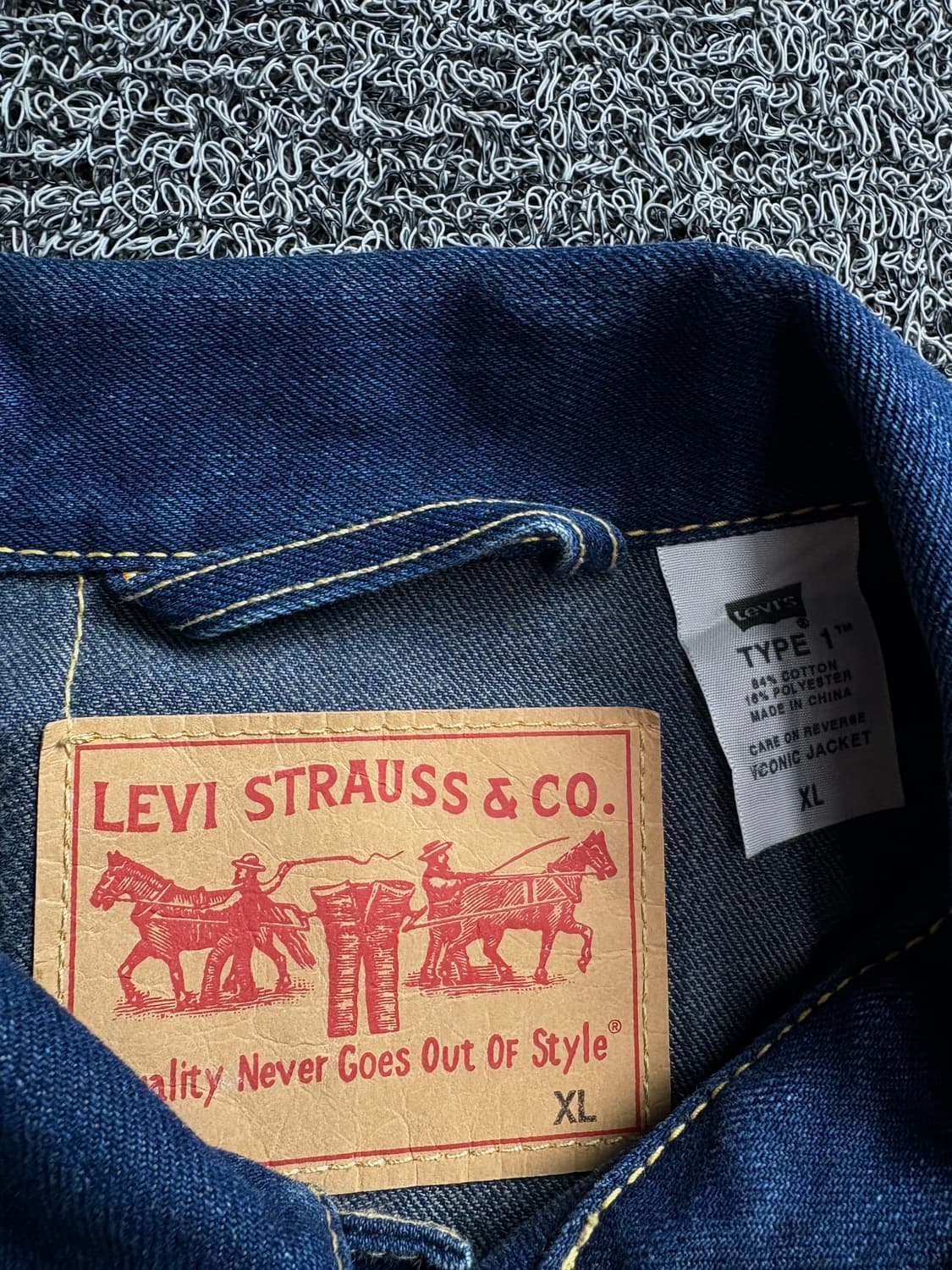 리바이스 TYPE1 아이코닉 트러커 데님 자켓 3135 상품이미지3