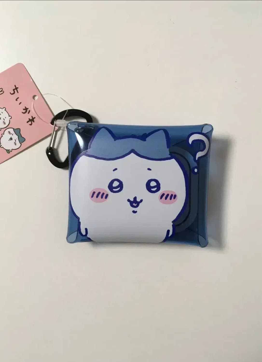 직수입 새상품 치이카와 하치와레 클리어 멀티 케이스 파우치 키링 상품이미지1
