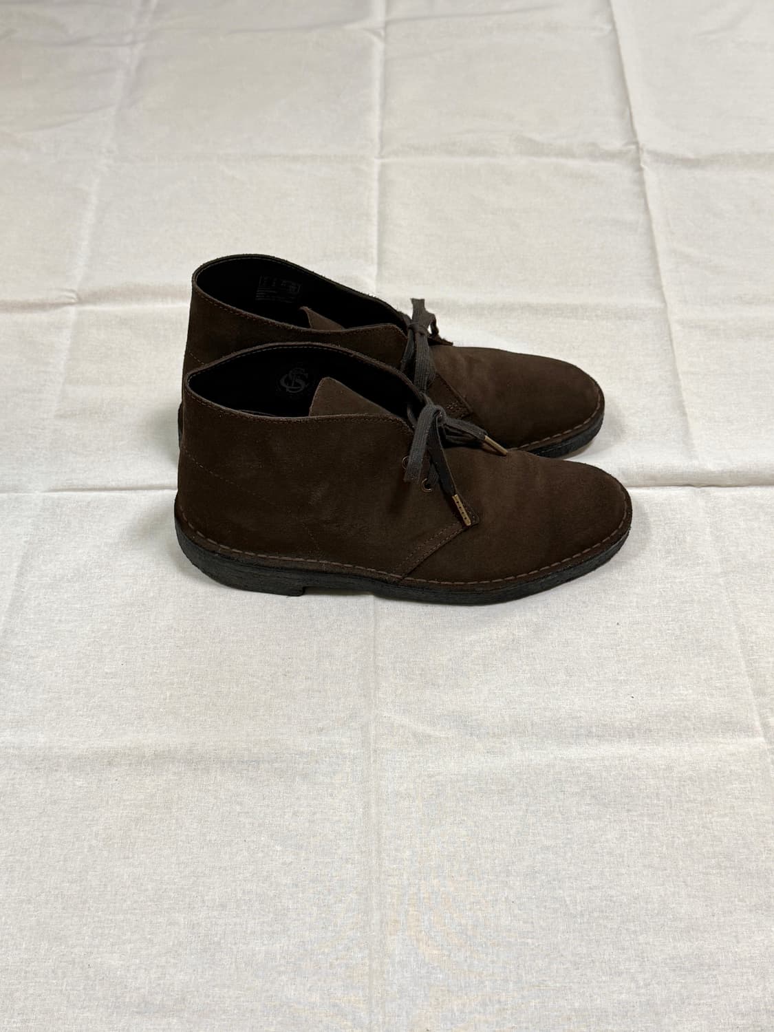 클락스 스웨이드 데저트부츠 브라운 uk7 상품이미지4