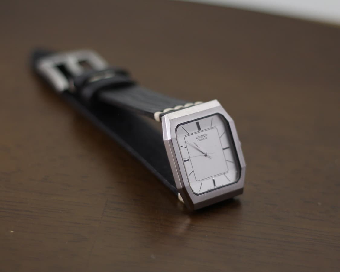 [Seiko] 세이코 빈티지 각면 유리 시계 상품이미지2