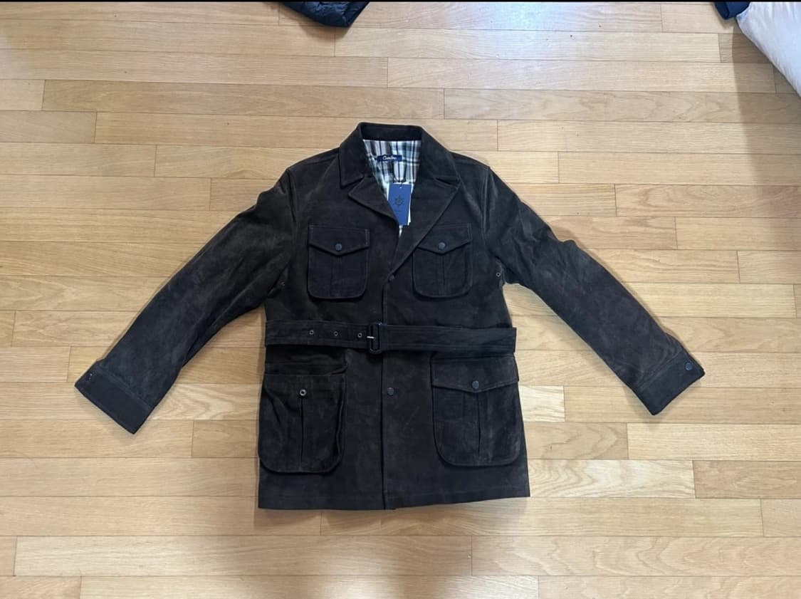 M새상품)첸트로 Centro 남성 스웨이드 자켓 CT-C12 상품이미지2