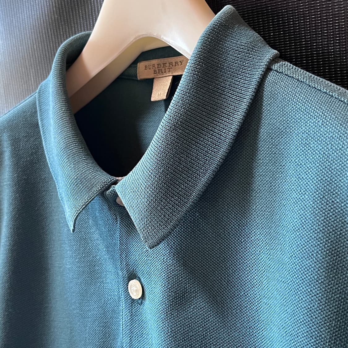 M) 버버리 브릿 피퀘 폴로 셔츠 상품이미지5