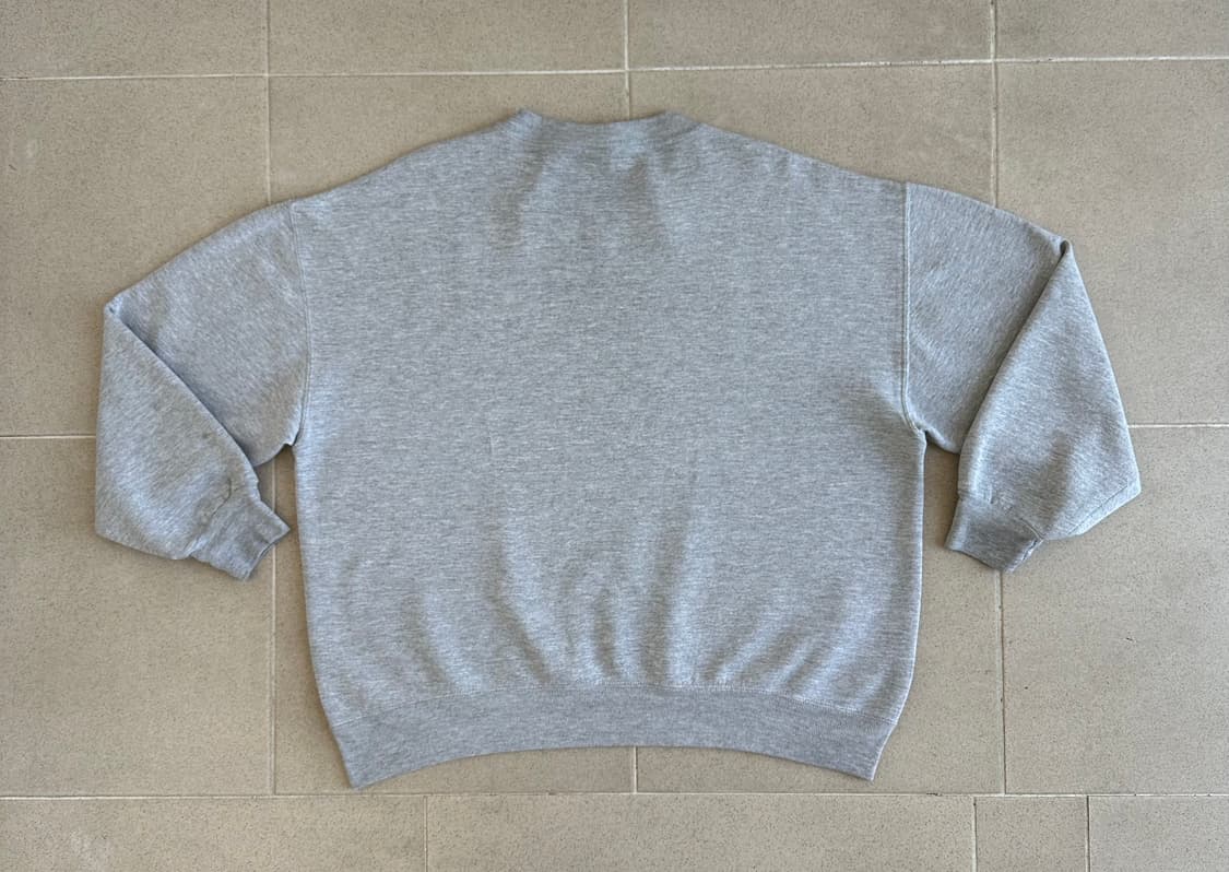 90s 빈티지 러셀 스웻셔츠 그레이 XXL USA 상품이미지2
