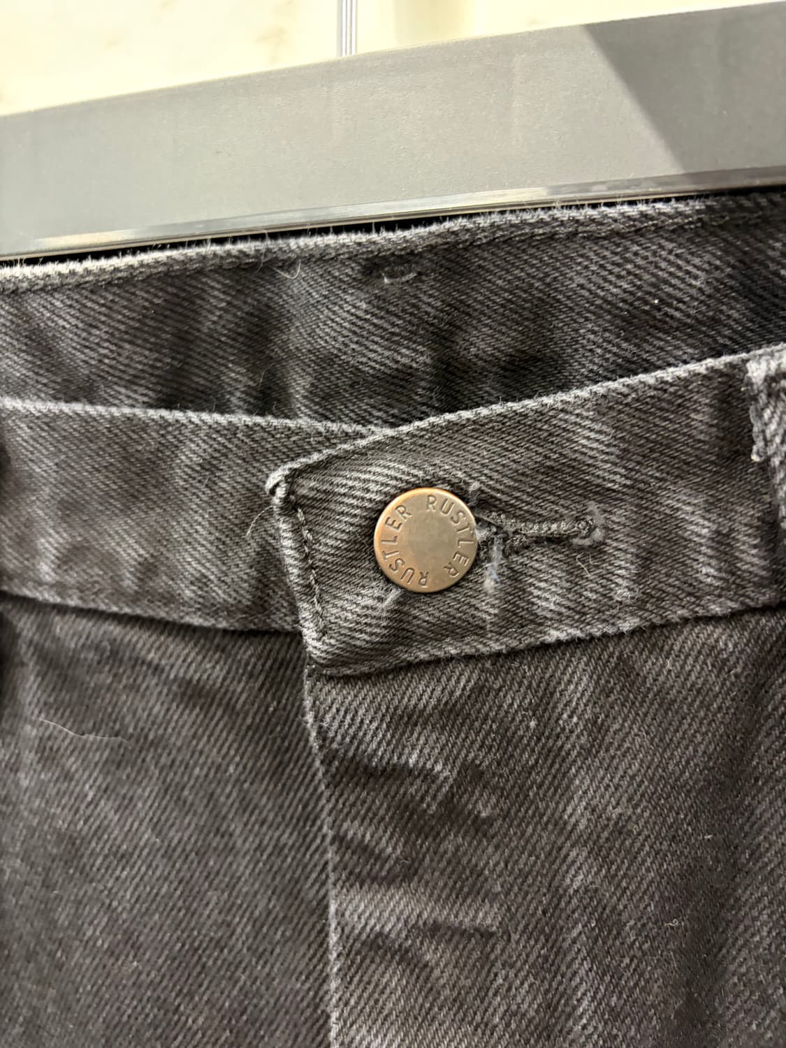 Rustler 블랙 데님 팬츠 34x34 상품이미지3