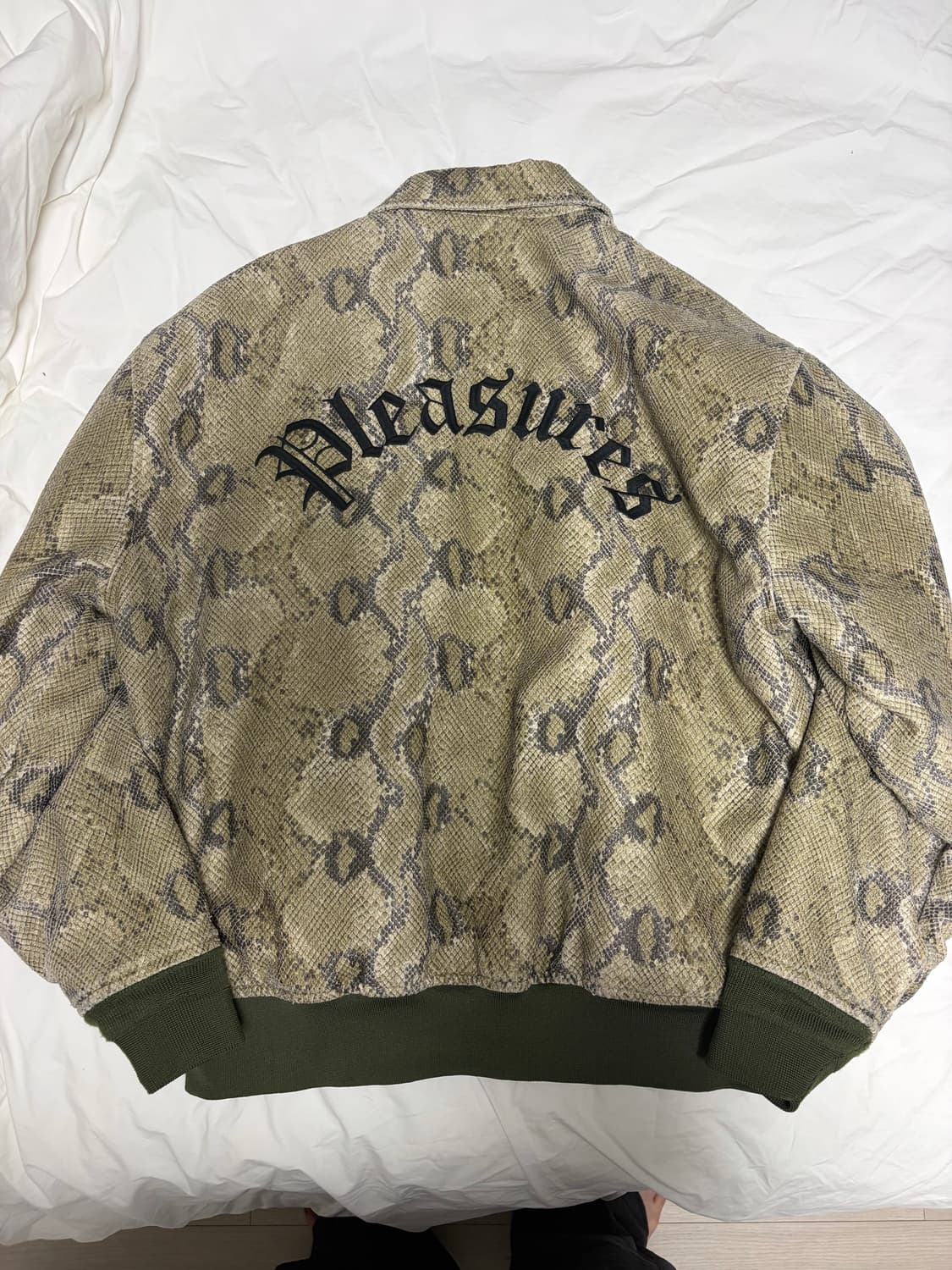 플레져스 뱀피 봄버자켓 m 상품이미지6