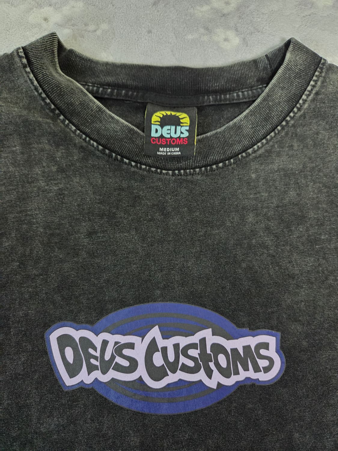 Deus 워싱 반팔 상품이미지5