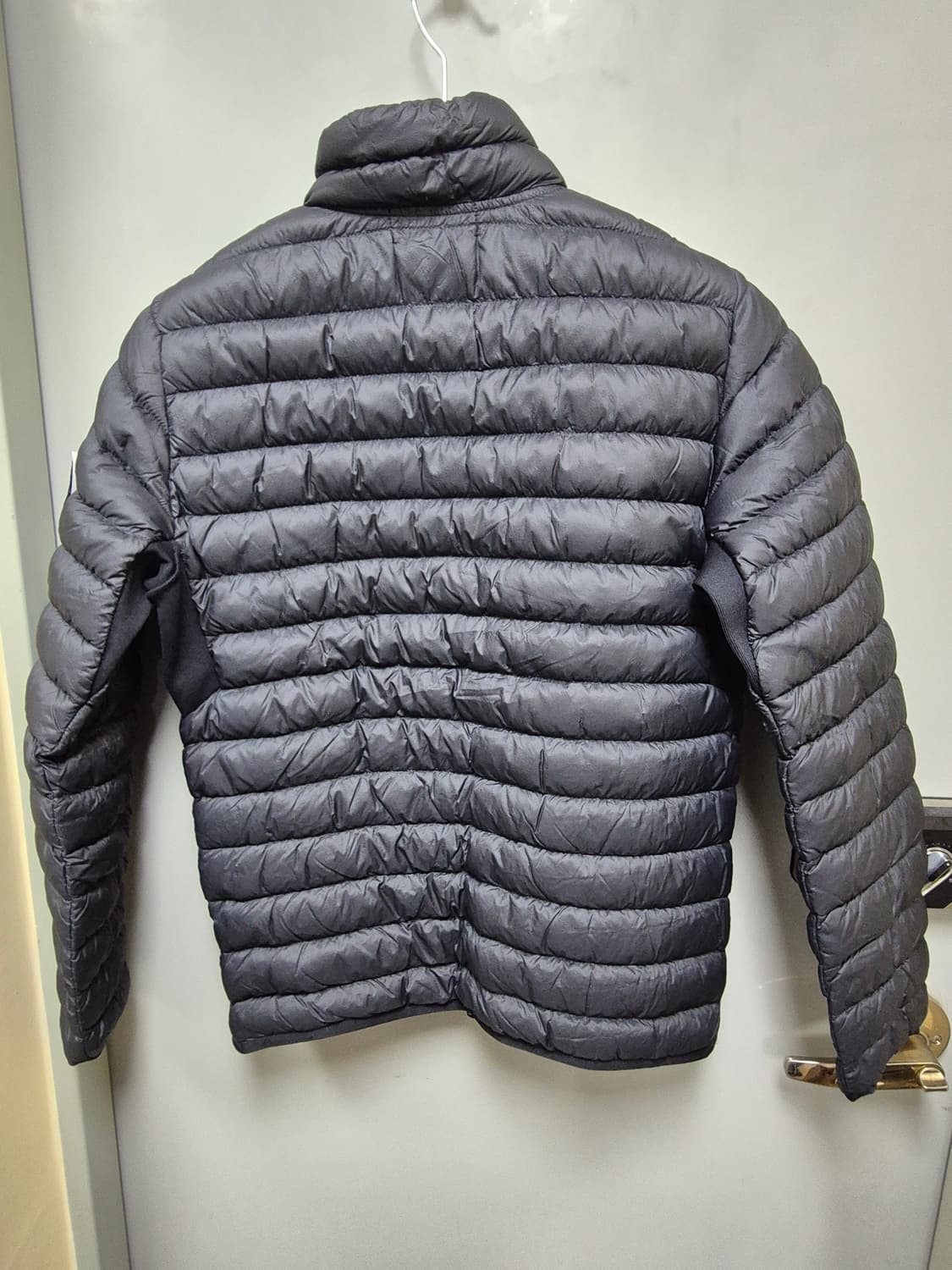 Stone island 가먼트 다잉 마이크로얀 경량 패딩 블랙 S 상품이미지7