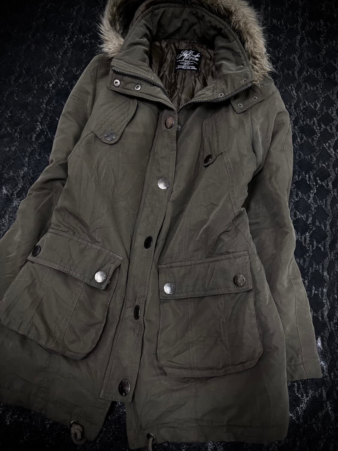 “Vintage” Y2K Grunge Mood Fur Jacket 상품이미지5