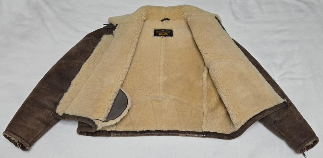 90s HARLEY DAVIDSON 할리데이비슨 바이커 무스탕 상품이미지5