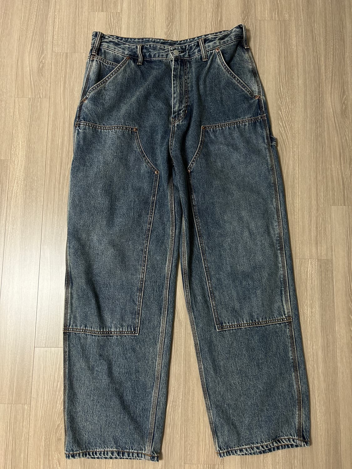 [XL] 디스이즈네버댓 데님 카펜터 팬츠 머드 상품이미지1