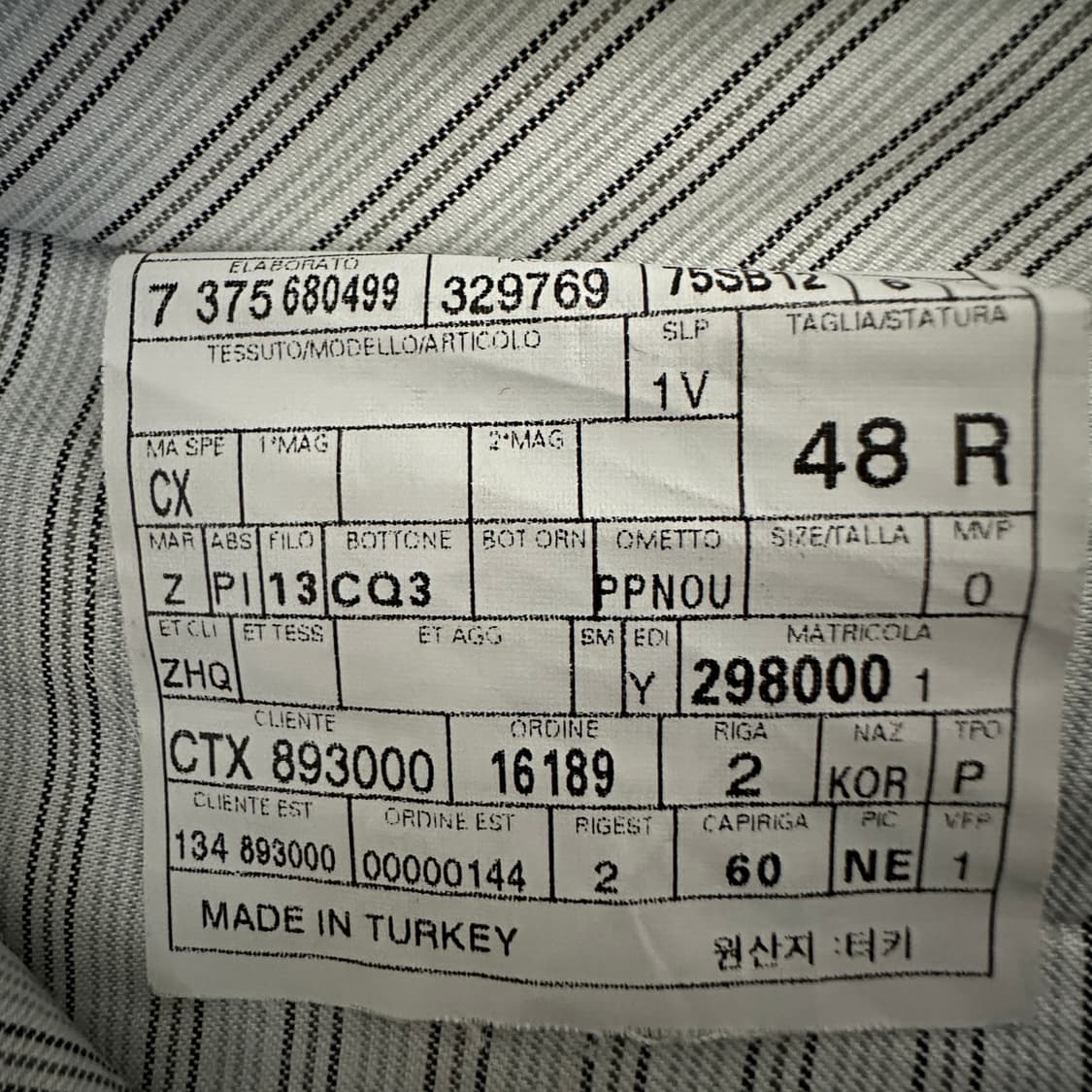 ERMENEGILDO ZEGNA classic slacks 상품이미지5