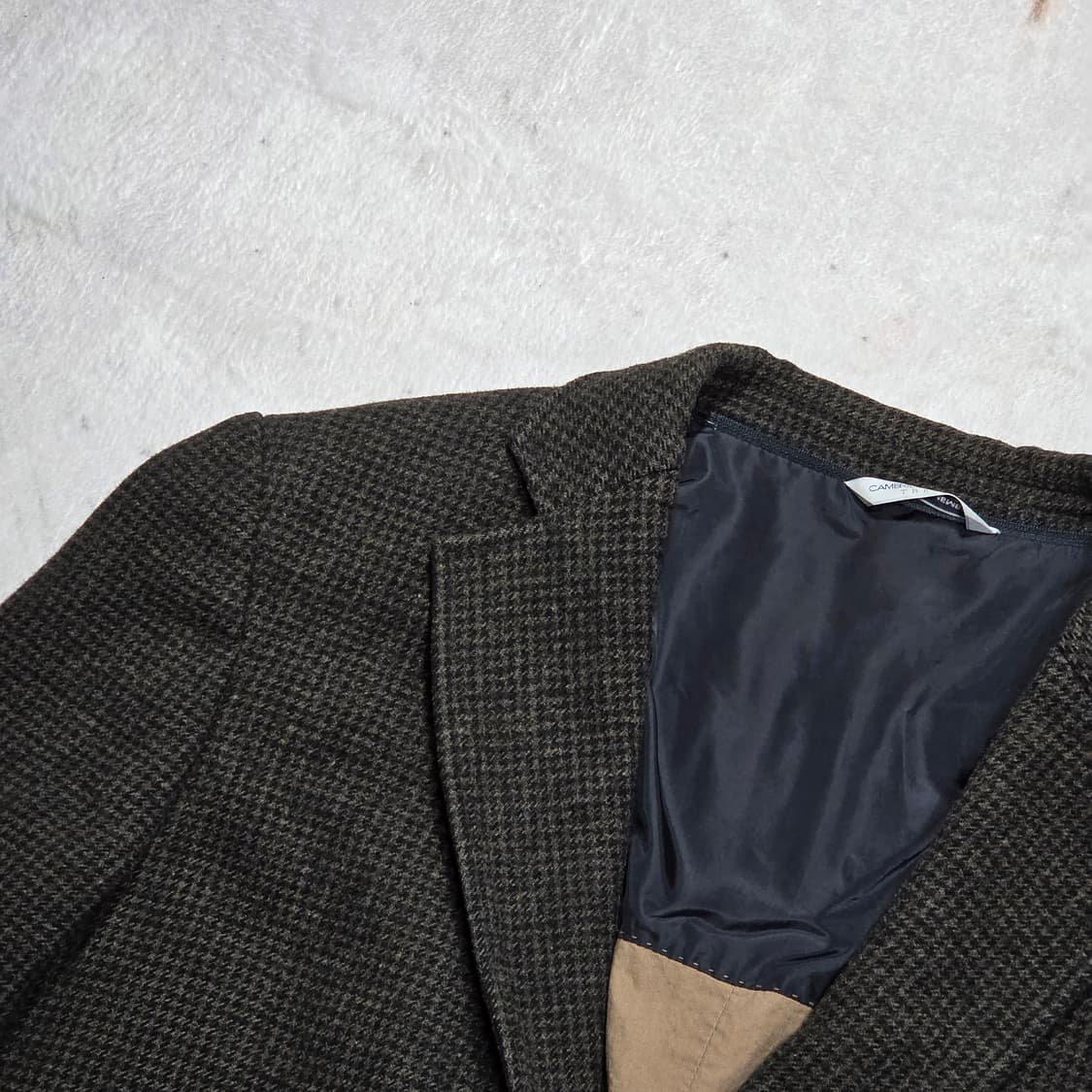 캠브리지멤버스 브라운 체크 모 블레이저 자켓 상품이미지2