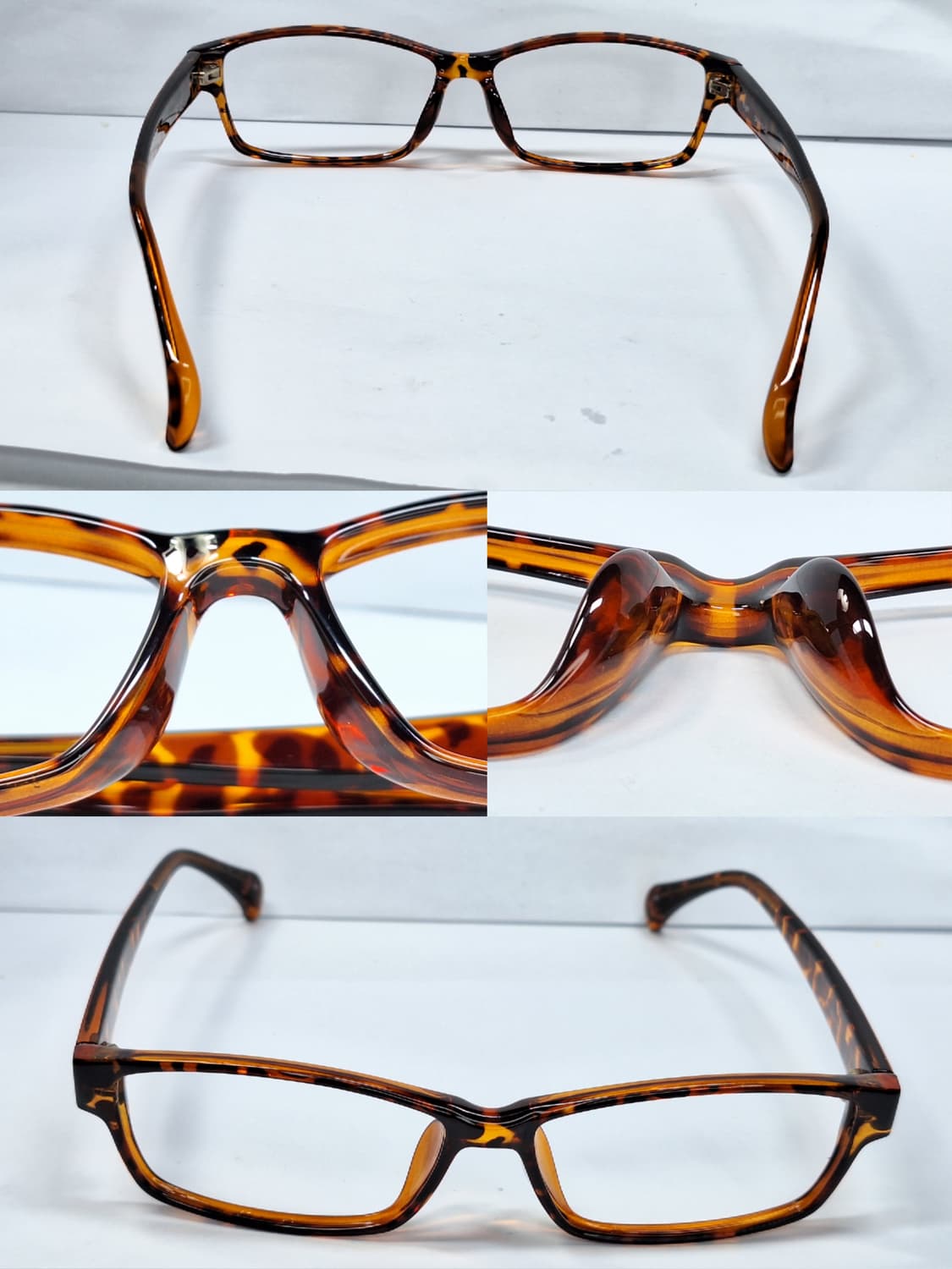 ELight 일본 하우스 브랜드(메가네 이치바)뿔테 스퀘어 안경 안경테 상품이미지7