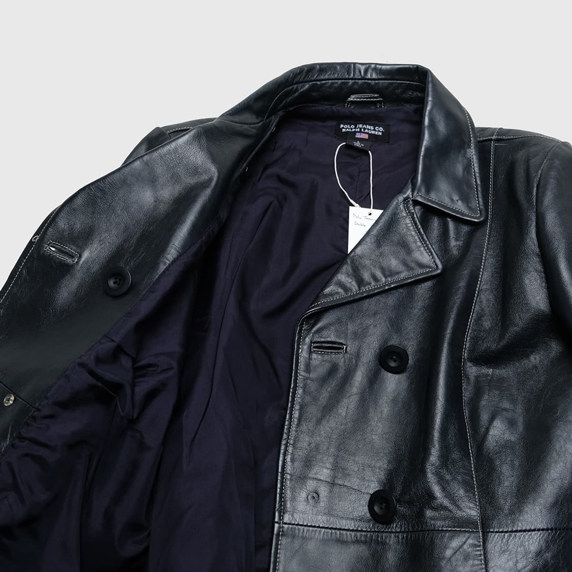 leather double jacket 상품이미지8