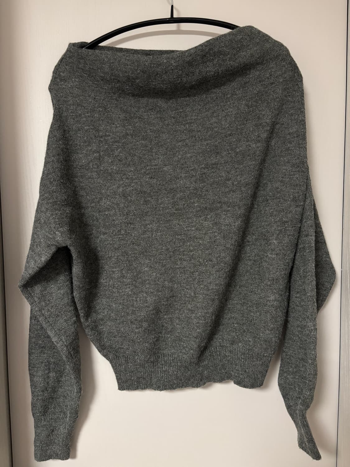 오플숄더 니트 상품이미지2