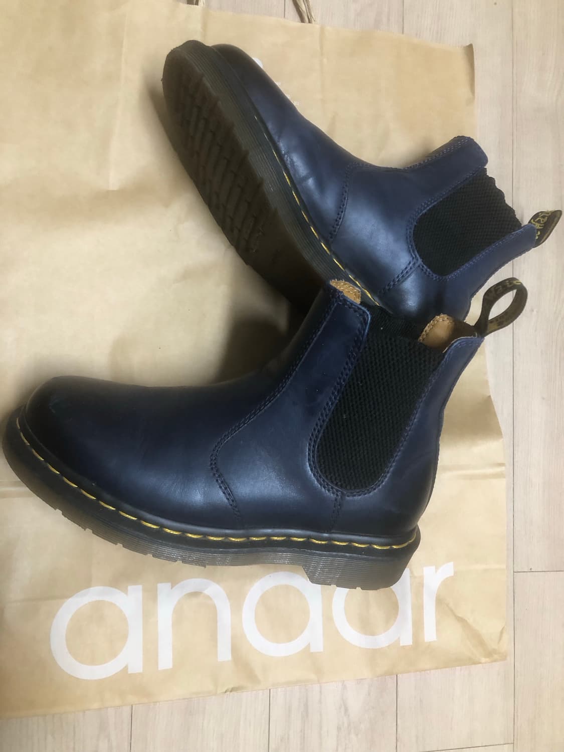 닥터마틴2976 네이비 uk4 상품이미지2