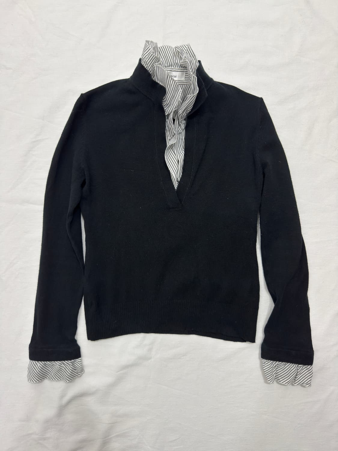 Pentacle shirt layered top 상품이미지1