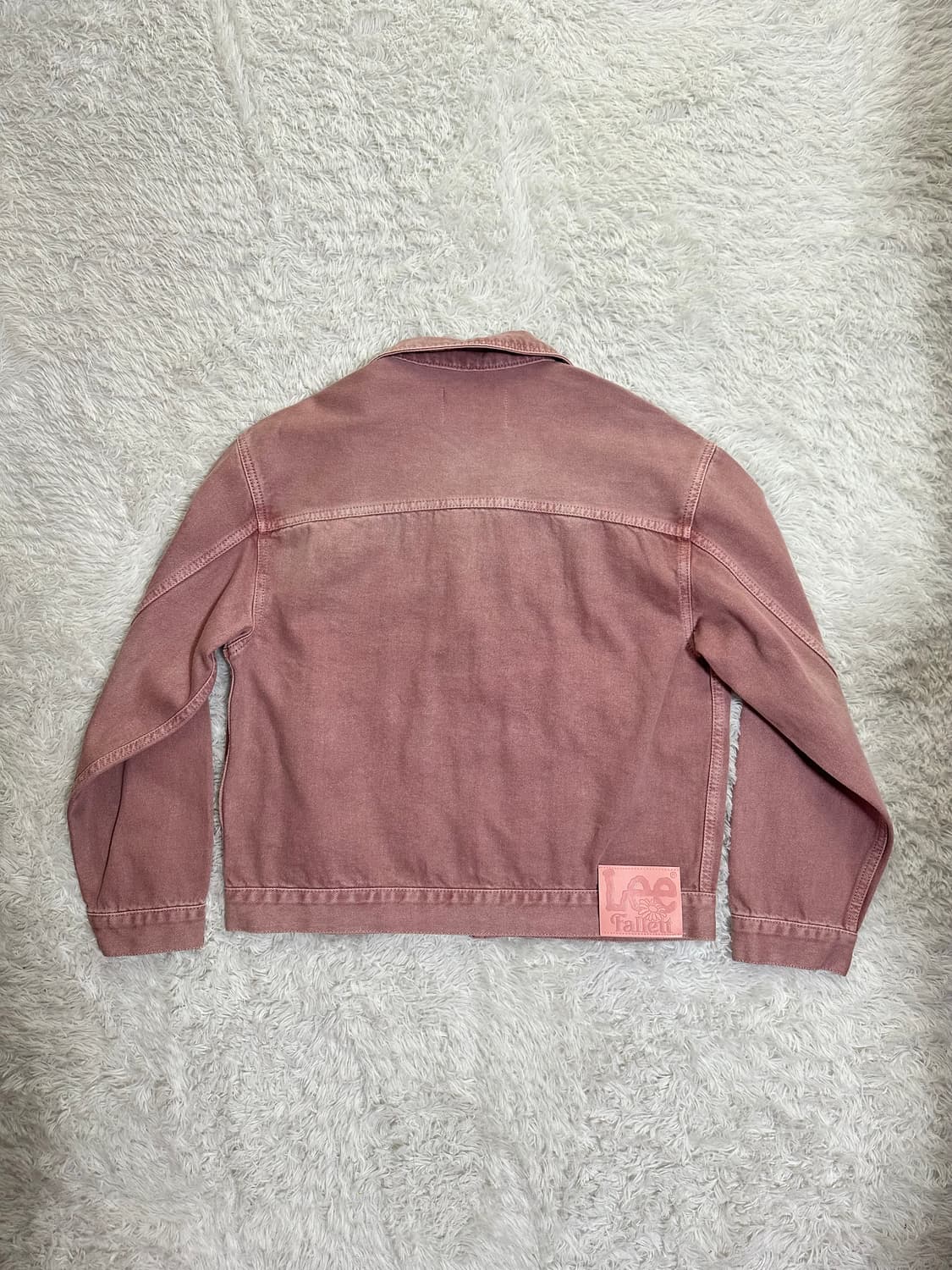 Lee Fallen 핑크 데님 자켓 S 상품이미지6