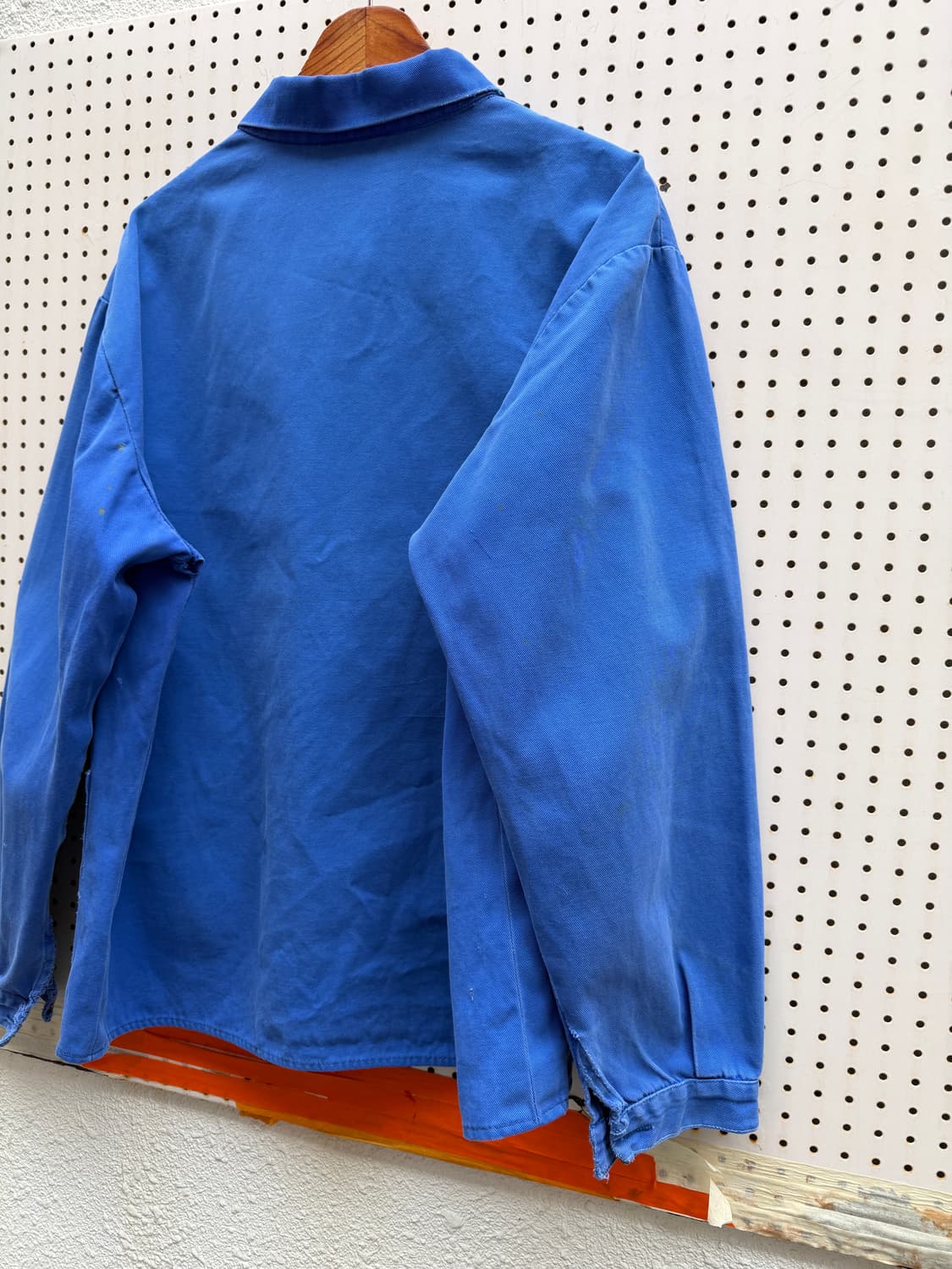 FADED WASHED BLUE OLD VINTAGE 프렌치워크자켓 상품이미지10