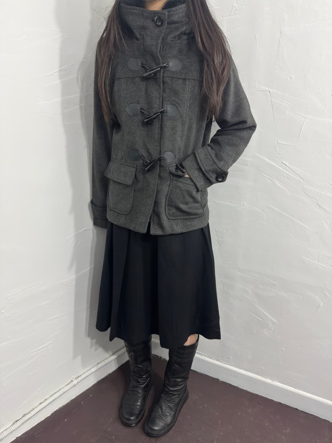 sky bomber duffle hood jacket 상품이미지4