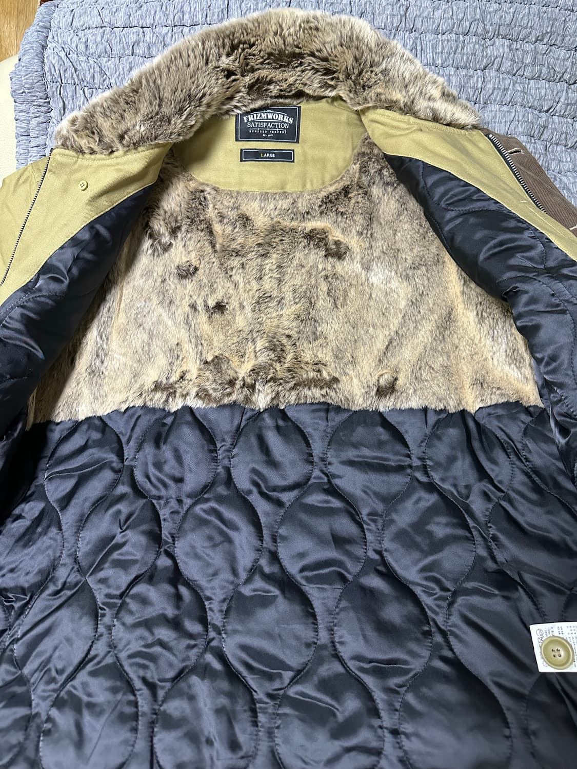 프리즘웍스 EDGAR N-1 덱 자켓 L 사이즈 상품이미지4