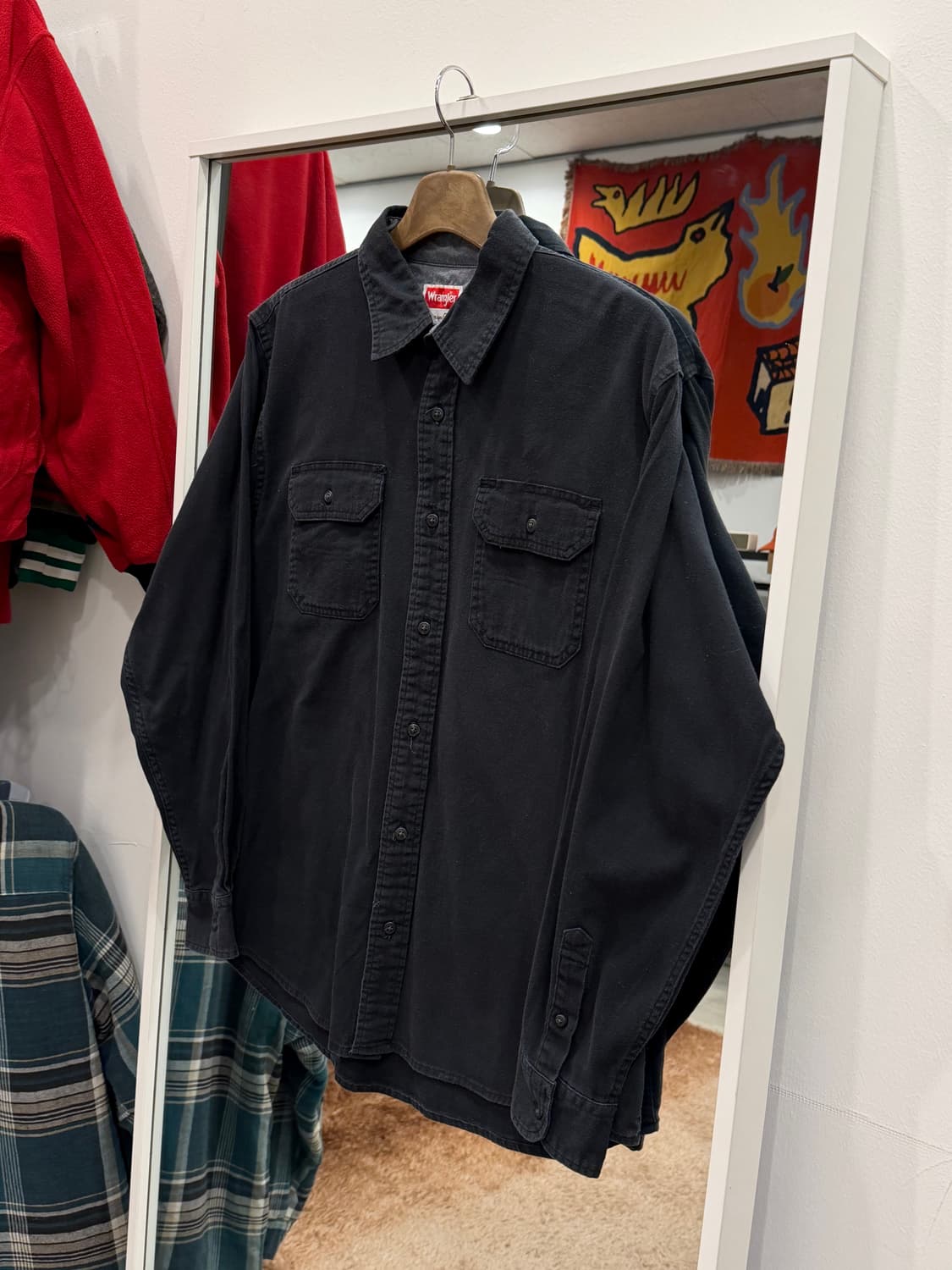 Wrangler 랭글러 컴포트 워크 셔츠 상품이미지1