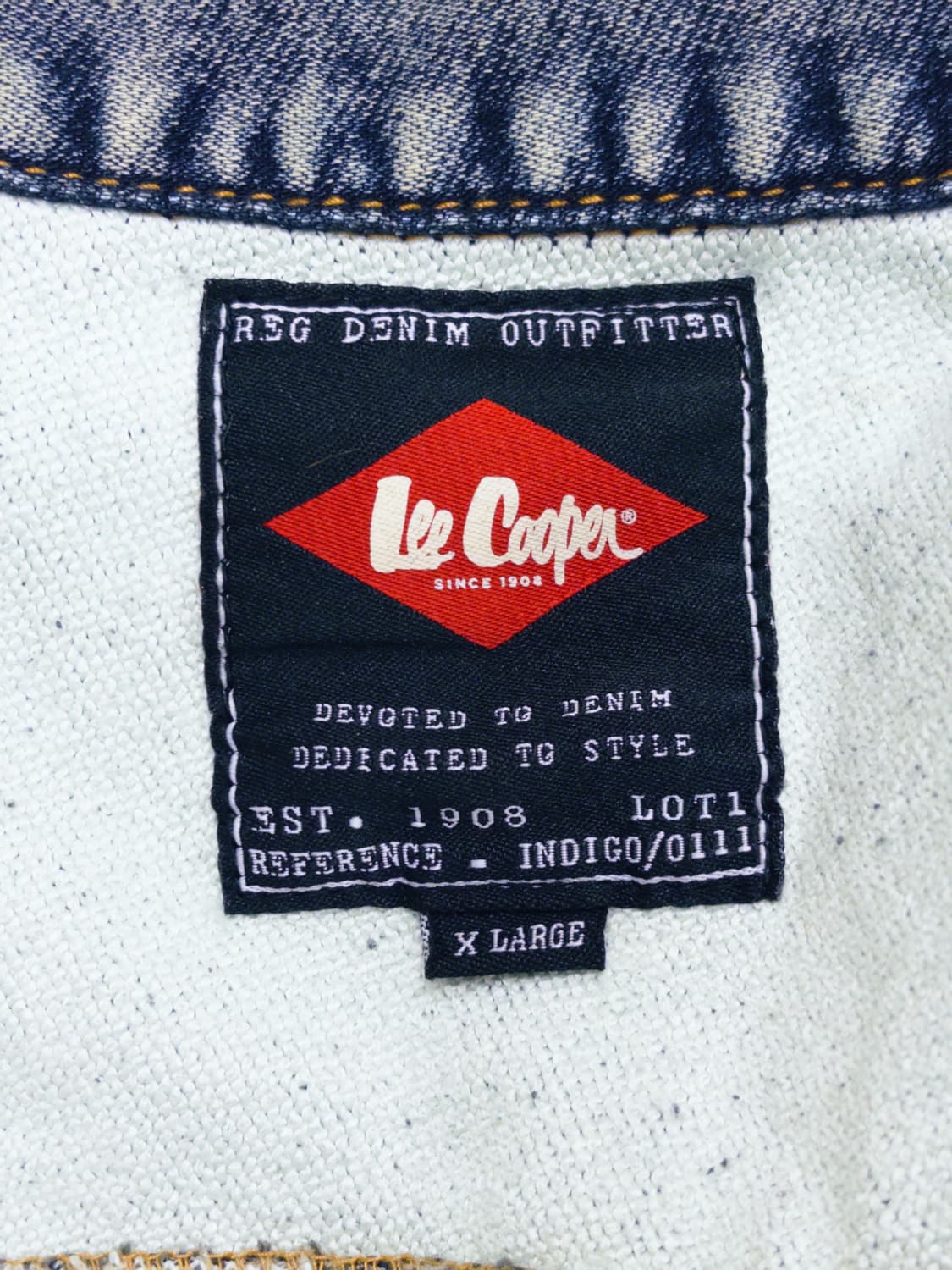 빈티지 데님 청자켓 상품이미지8