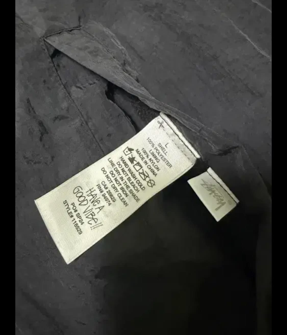 스투시 쉐르파 리버시블 자켓 블랙 L 상품이미지4