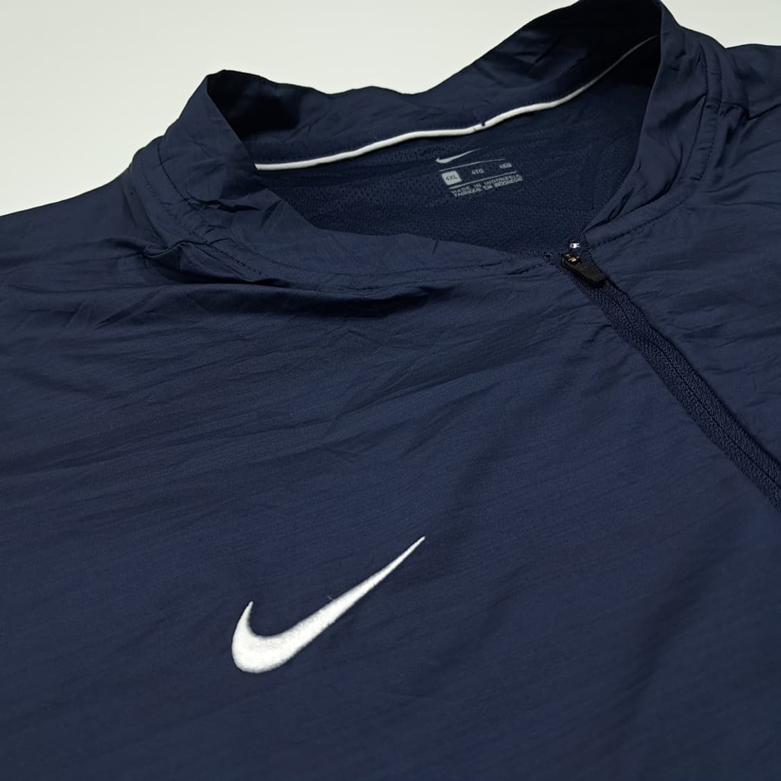 CK085 4XL 나이키 네이비 바람막이 반팔 아노락 상품이미지5