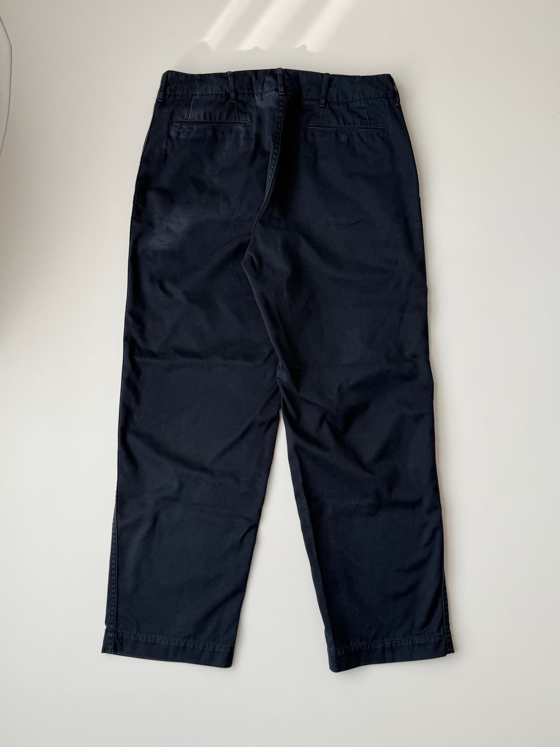 나나미카 와이드 치노 팬츠 네이비 상품이미지2