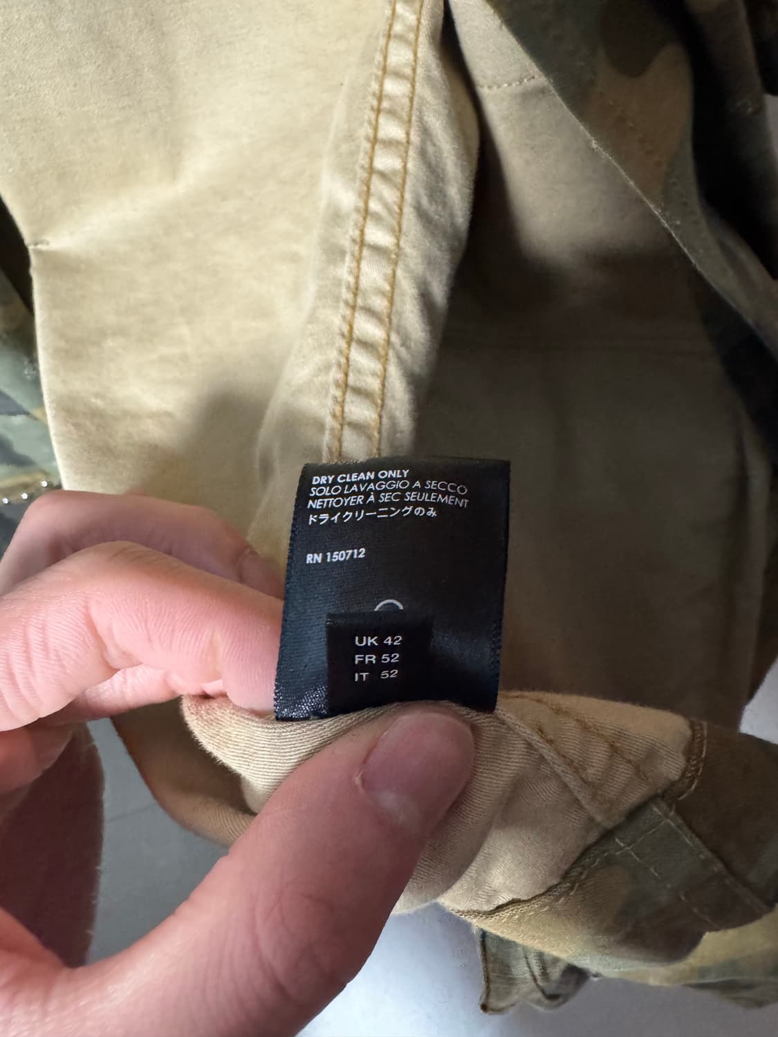 마이크 아미리 밀리터리 자켓 L사이즈 상품이미지5