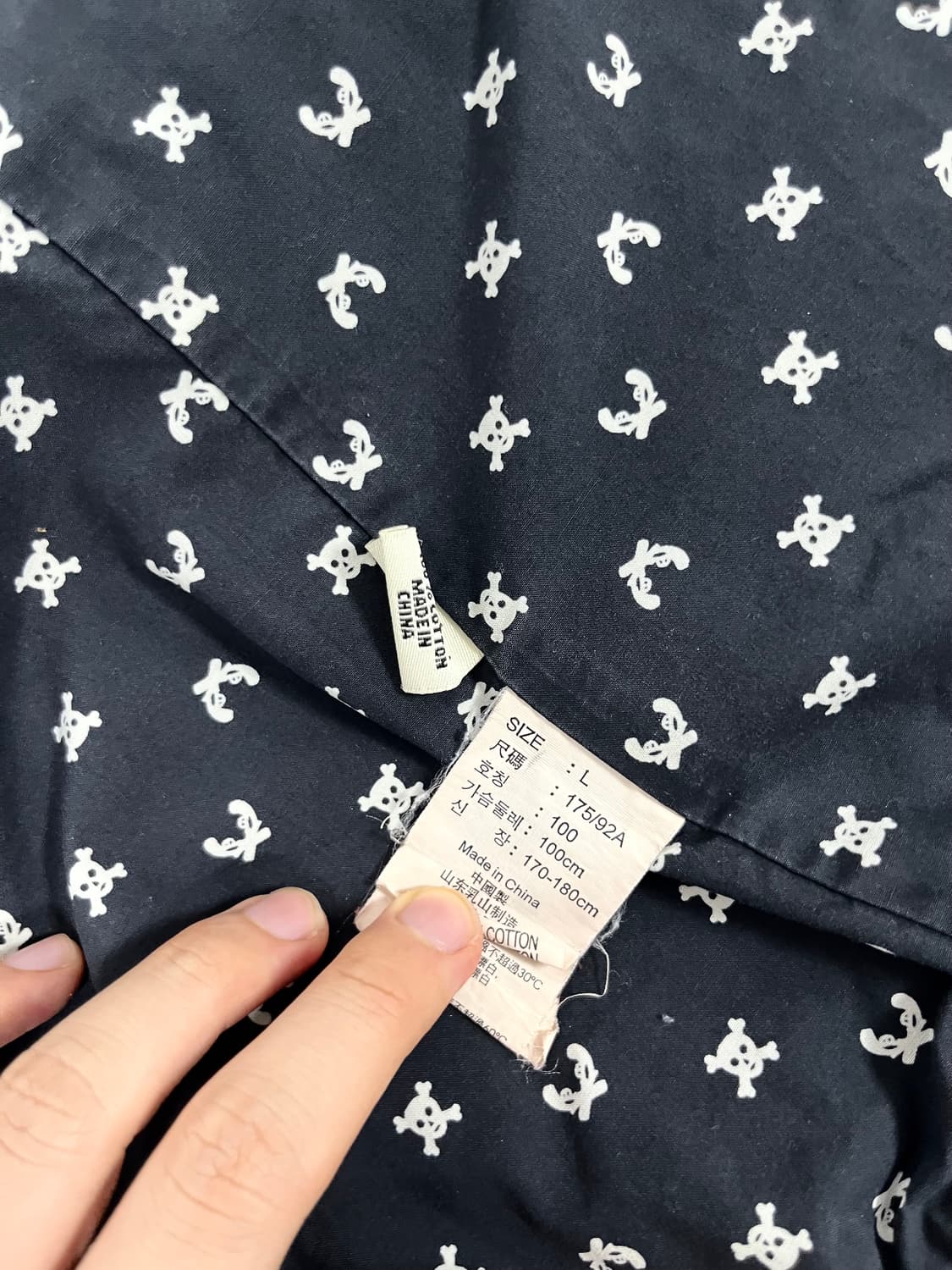 [L] 리바이스 스탠실 스컬 자켓 상품이미지7