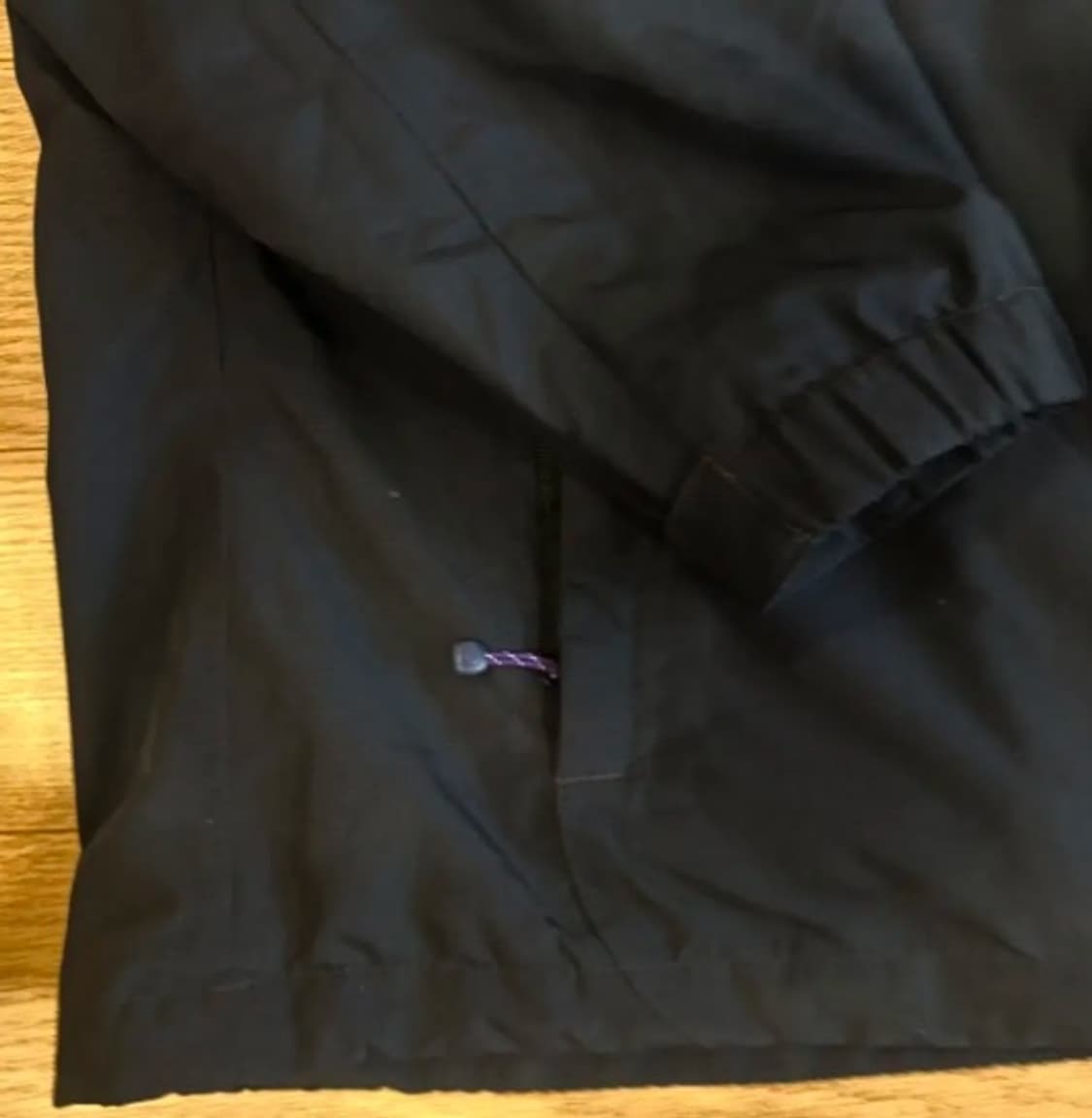 노스페이스 바람막이 블랙 95 XL  상품이미지5