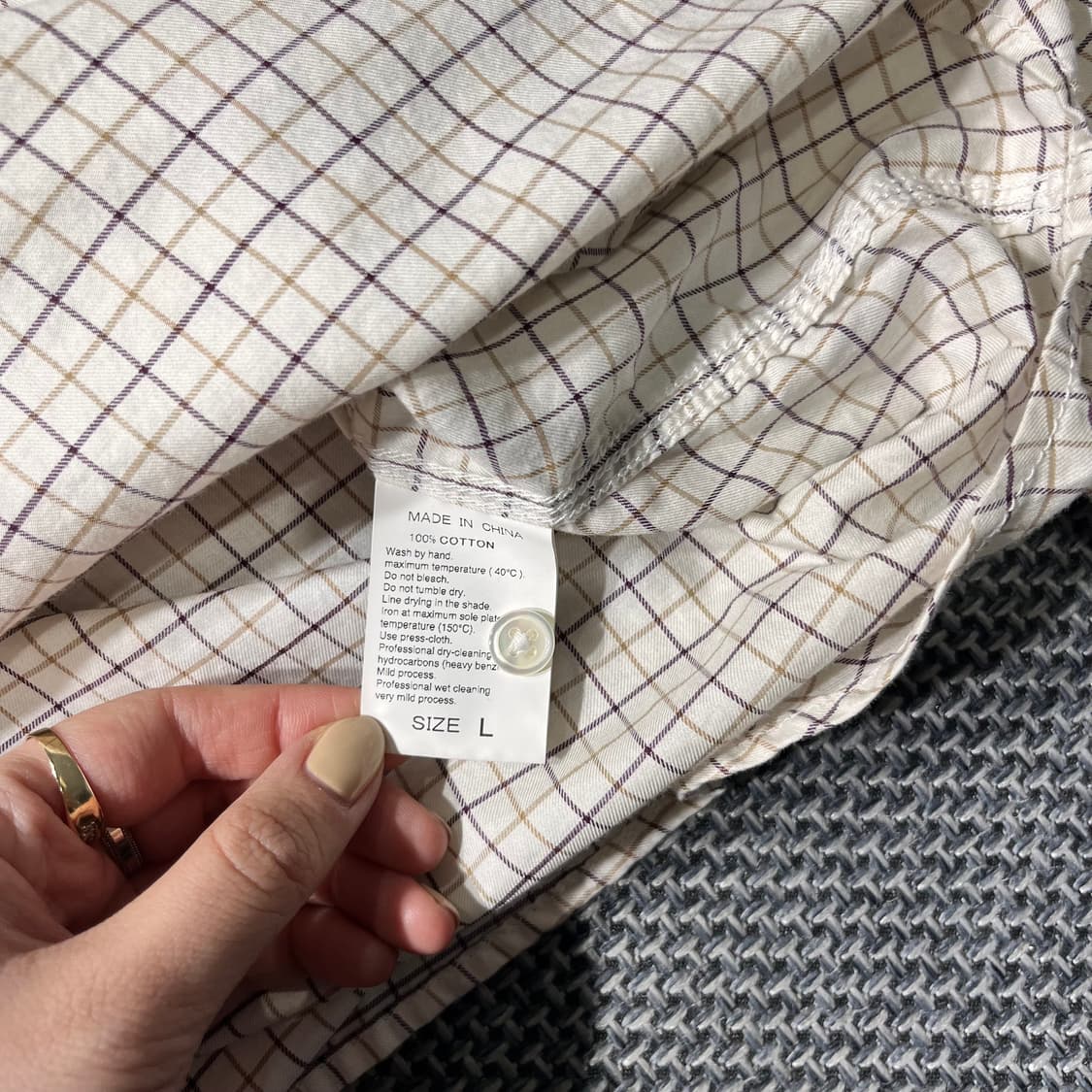 W.L.J x THOMAS MASON 셔츠 (L) 상품이미지7