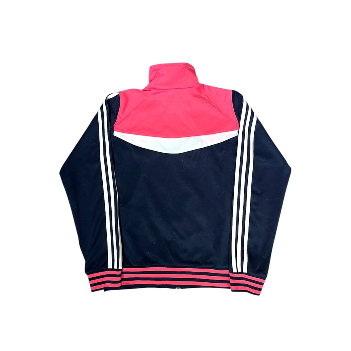 아디다스 핑크 네이비 화이트 삼선 트랙탑 져지 L 상품이미지6