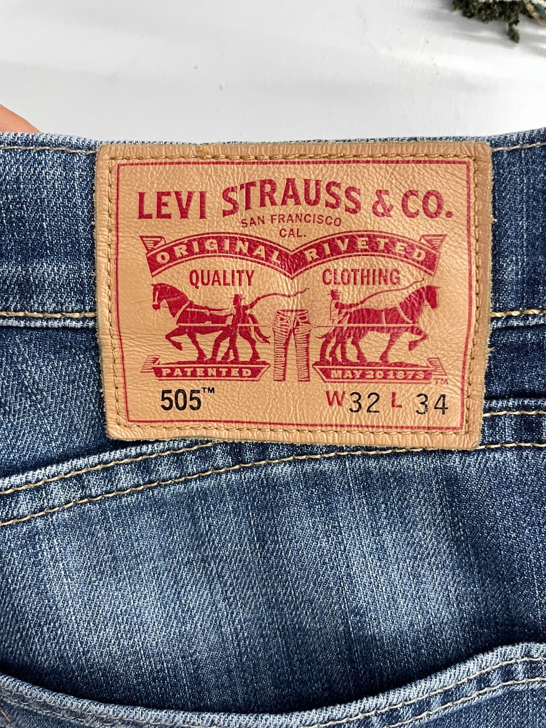 LEVI'S 505 데님 팬츠 상품이미지9