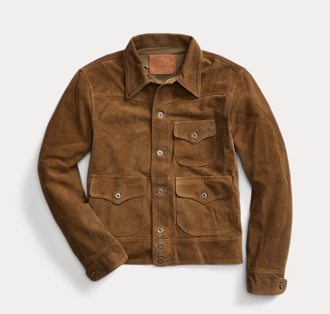 RRL 더블알엘 러프아웃 스웨이드 새제품 상품이미지1