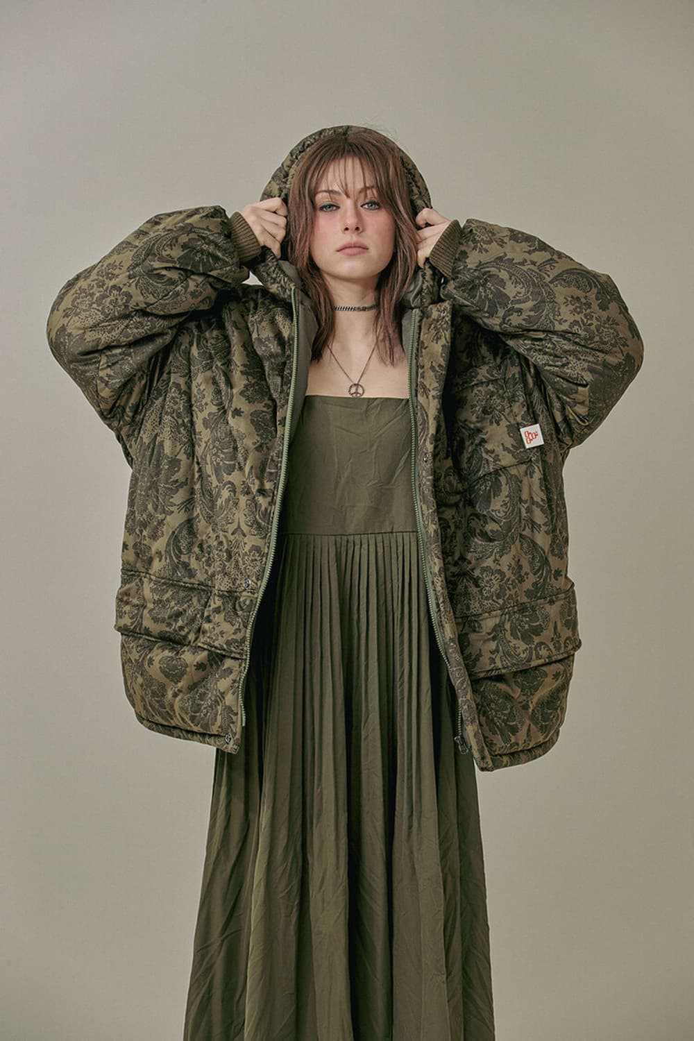 고트 패딩 후디 점퍼 상품이미지4