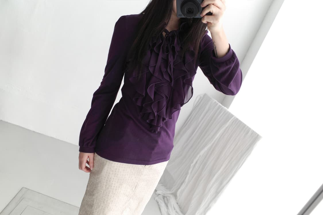 ruffle long sleeve  상품이미지6