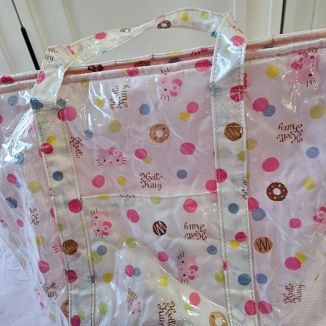 헬로키티 도트 토트백 상품이미지3