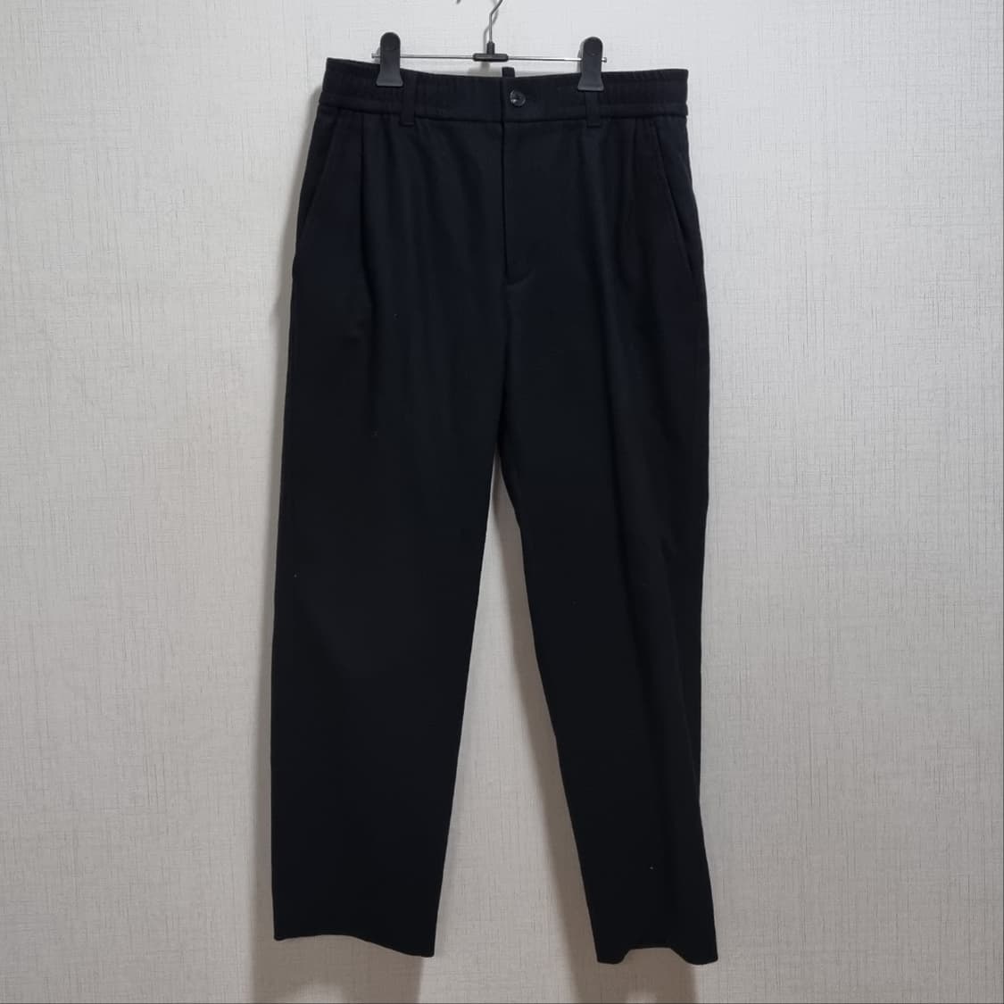 24fw 타임옴므 TIME 블렌딩 캐시미어 밴딩 릴렉스 핏 팬츠 상품이미지1