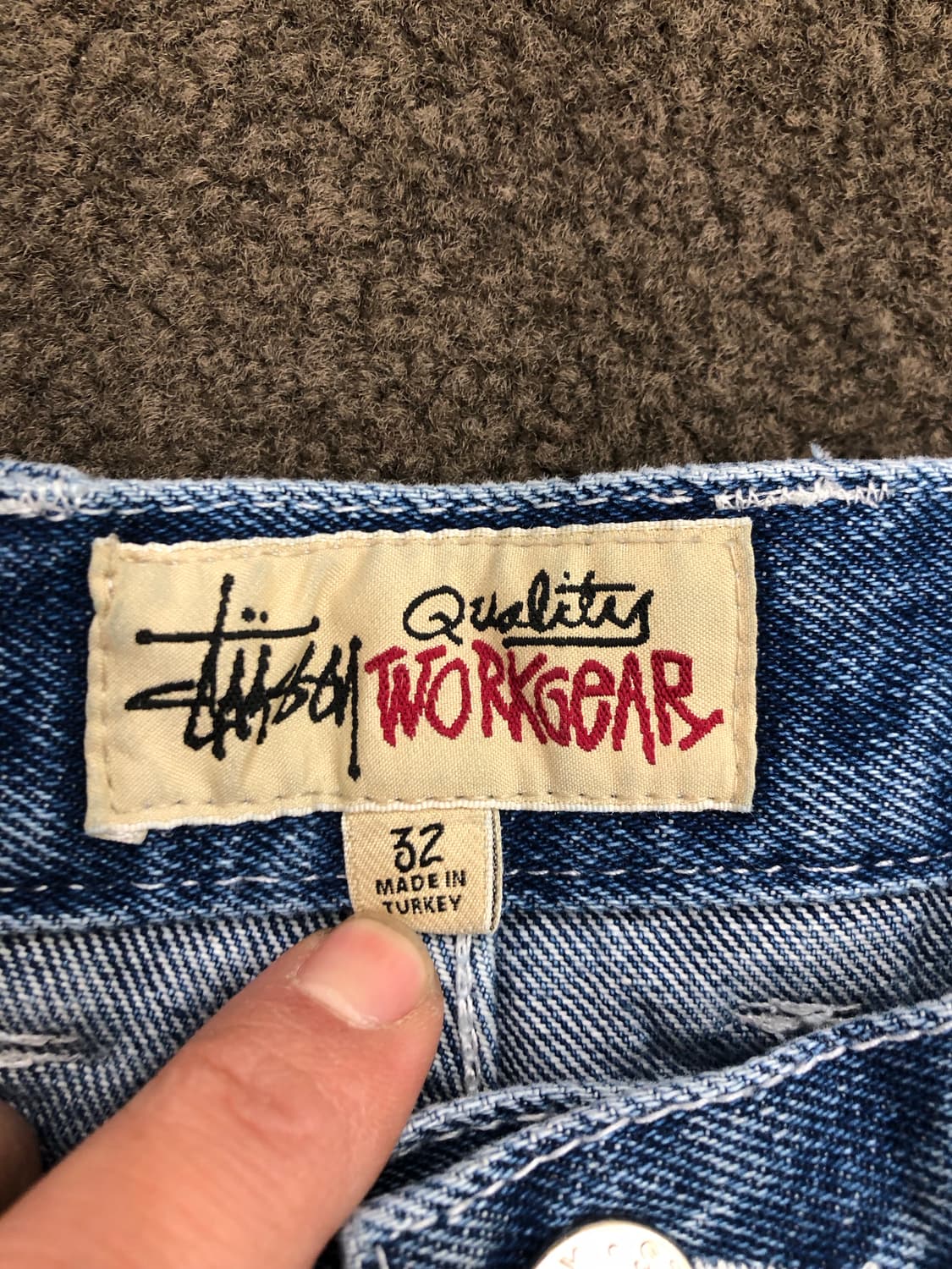 스투시 더블니 데님 팬츠 상품이미지3