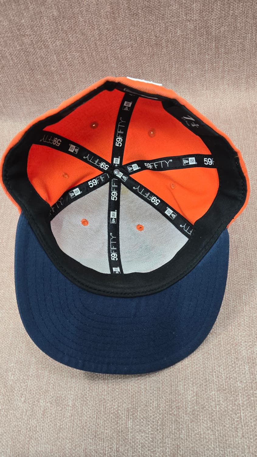 덴버 브롱코스 모자 남성용 오렌지 7 1/4 핏 NFL 뉴 에라 풋볼 상품이미지6