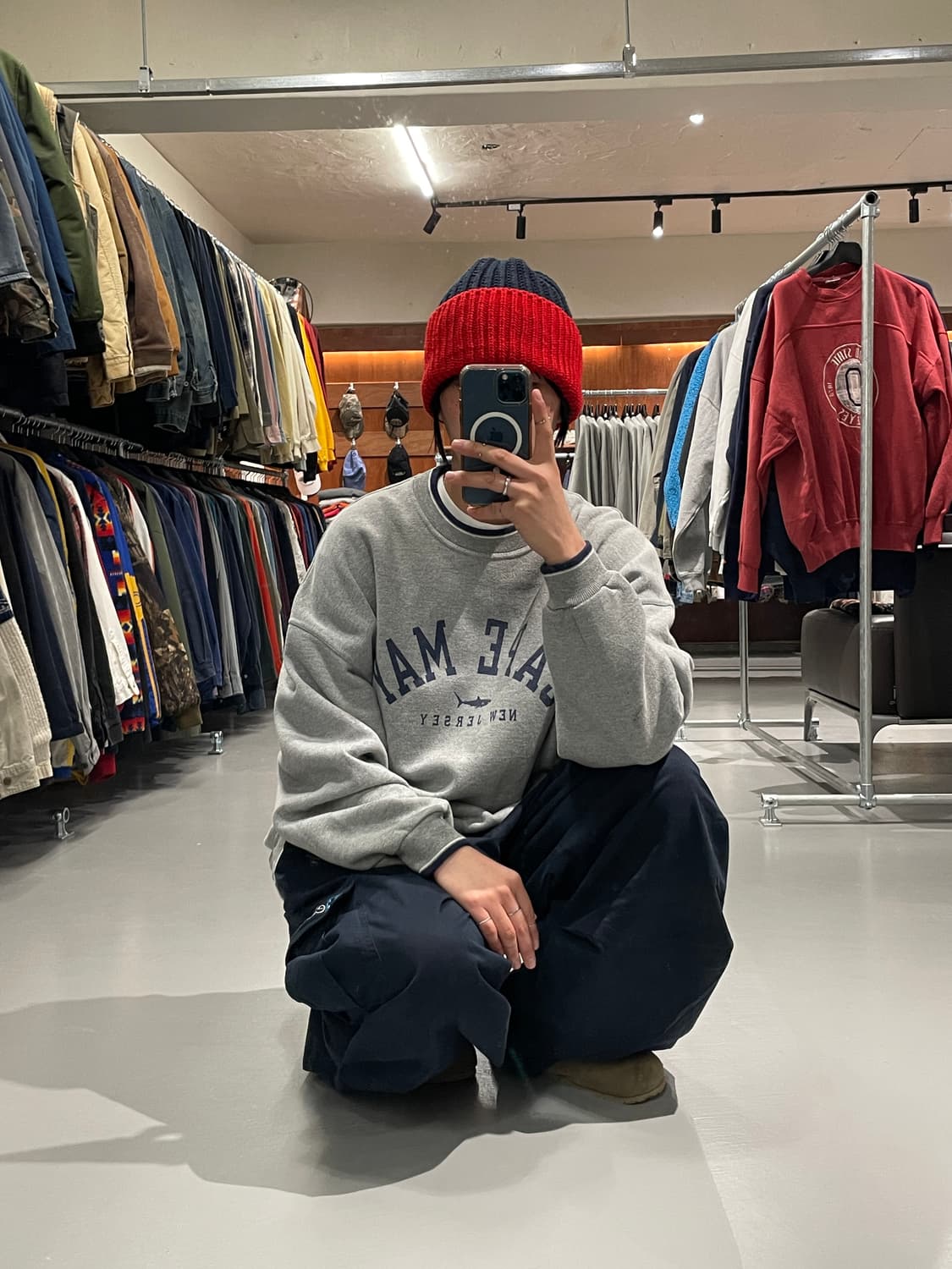 빈티지 CAPE MAY 맨투맨 티셔츠   상품이미지2