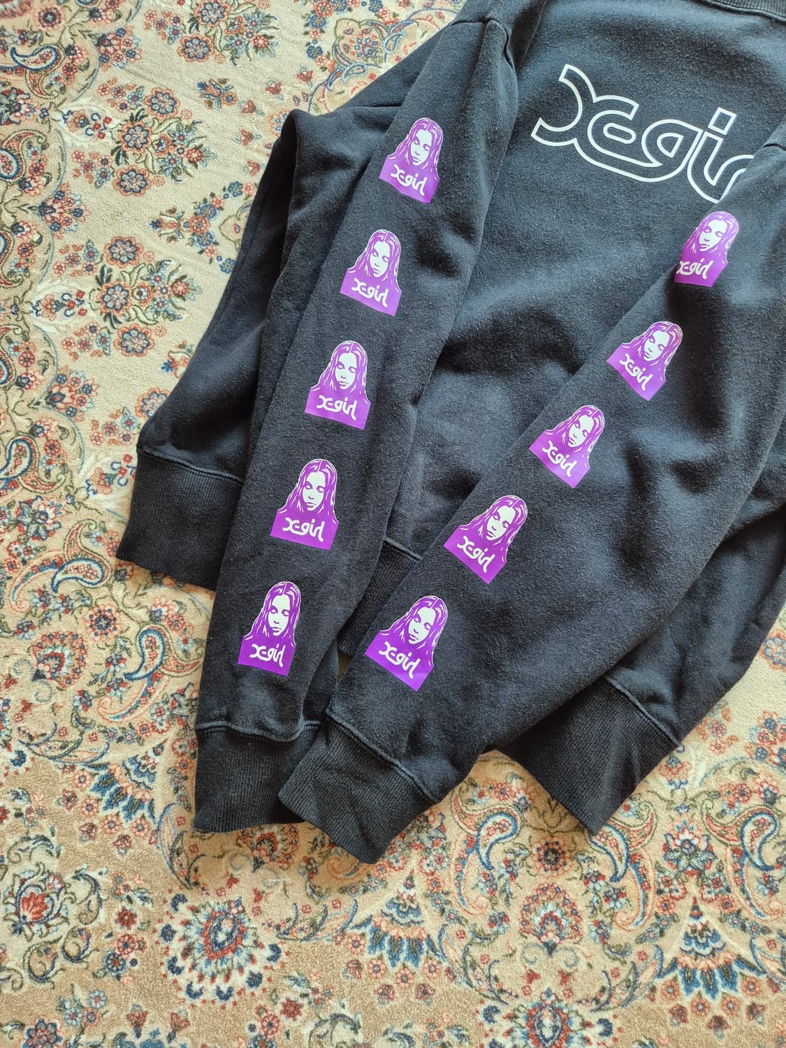 엑스걸 스페아웃 맨투맨 상품이미지3